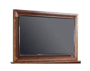 Aspen Home Oxford TV Frame with TV Mount in Whiskey Brown