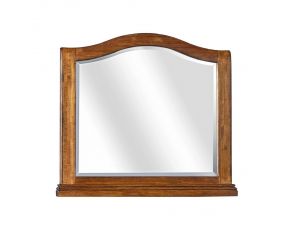 Oxford Arched Mirror in Whiskey Brown