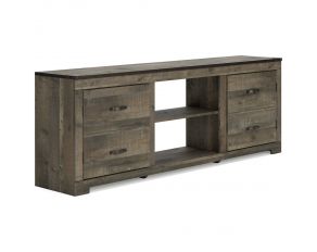 Trinell 72 Inch TV Stand in Warm Brown