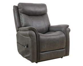 Lorreze Power Lift Recliner in Steel