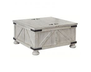 Carynhurst Coffee Table in Whitewash