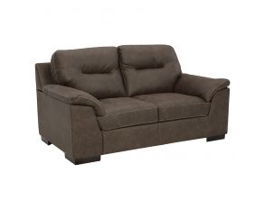 Maderla Loveseat in Walnut