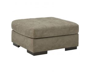 Maderla Oversized Accent Ottoman in Pebble