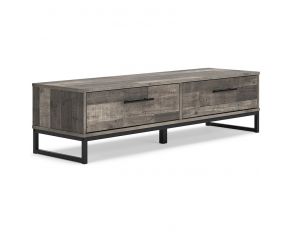 Neilsville Storage Bench in Multi Gray