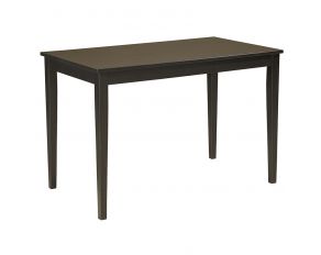 Ashley Furniture Kimonte Rectangular Dining Table in Brown