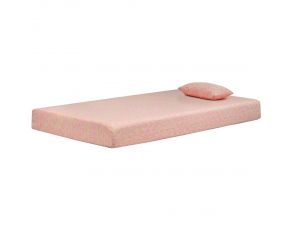 iKidz Twin Mattress and Pillow in Pink