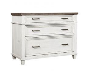 Caraway File Cabinet in Aged Ivory