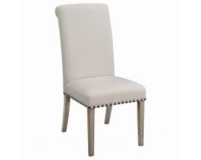 Salem Upholstered Side Chair in Rustic Smoke and Beige