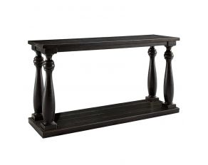 Ashley Furniture Mallacar Sofa Table in Black