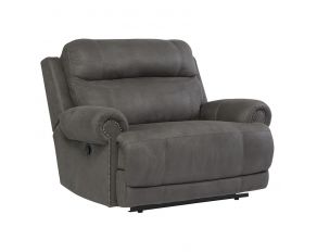 Ashley Furniture Austere Zero Wall Recliner in Gray