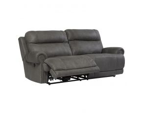 Ashley Furniture Austere 2 Seat Reclining Sofa in Gray