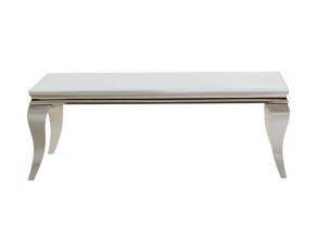 Delilah Coffee Table in Chrome