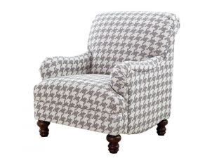 Glenn Upholstered Accent Chair in Grey