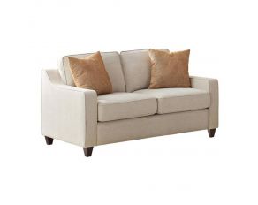 Christine Loveseat in Beige