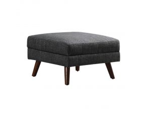 Churchill Rectangular Ottoman in Dark Grey