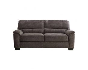 Hartsook Upholstered Pillow Top Arm Sofa in Charcoal Grey