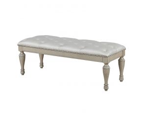 Andalusia Bed Bench in White