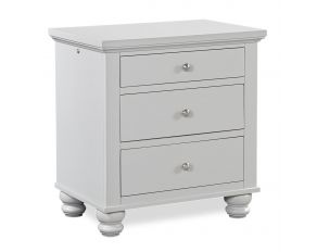 Cambridge Liv 360 Nightstand in Light Gray Paint