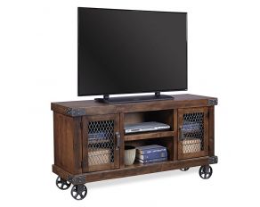 Aspen Home Industrial 55" Console in Tobacco