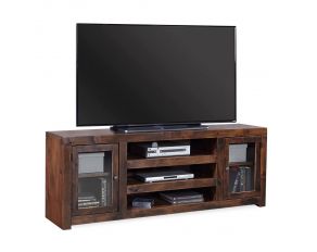 Aspen Home Contemporary Alder 72" Console with Doors in Tobacco