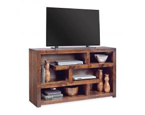 Aspen Home Contemporary Alder 60" Open Console in Tobacco