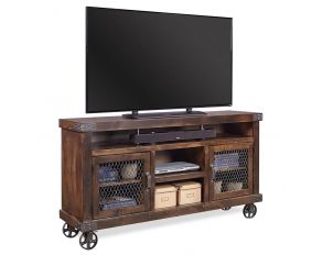 Aspen Home Industrial 65" Console in Tobacco