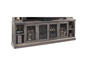 Aspen Home Churchill 96" Console with 4 Doors in Smokey Grey