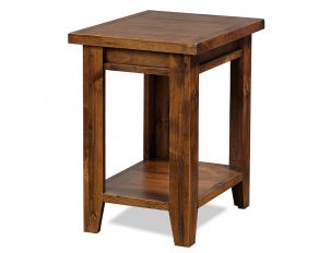 Aspen Home Alder Grove Chairside Table in Fruitwood