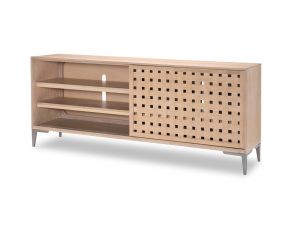 Biscayne Entertainment Console in Blonde Malabar