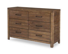 Summer Camp 6-Drawer Dresser in Brown