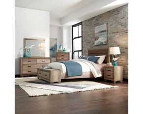 Sun Valley Bedroom Collection in Brown