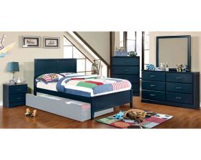 Furniture of America Prismo Bedroom set in Black