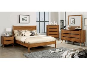 Lennart Panel Bedroom Collections in Oak