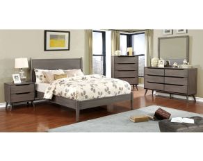 Lennart Panel Bedroom Collections in Gray
