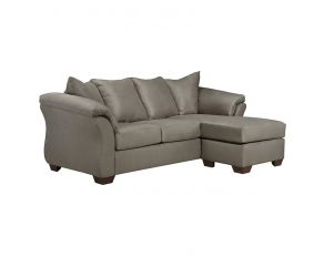 Ashley Furniture Darcy Sofa Chaise in Cobblestone