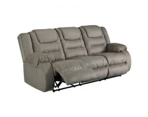 Ashley Furniture Segburg Reclining Sofa in Cobblestone