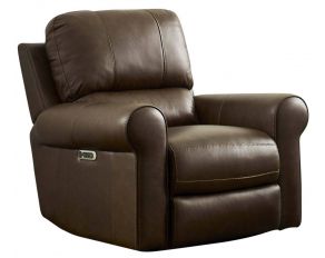 Travis Power Recliner in Verona Brown