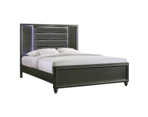 Moonstone King Bed in Gray