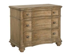 Weston Hills 3-Drawer Bachelor Chest in Light Wood Finish