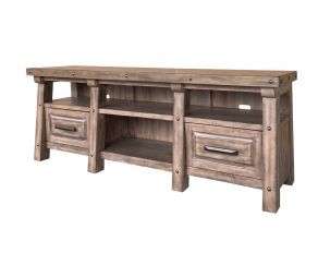 Lodge 92 Inch Entertainment Console in Siltstone