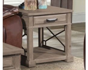 Sundance Chairside Table in Sandstone