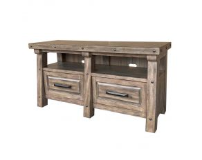 Lodge 63 Inch Entertainment Console in Siltstone