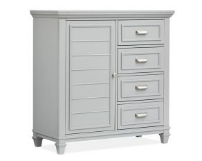 Charleston Door Chest in Harbor Gray