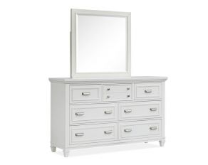 Charleston Drawer Dresser in White Dove