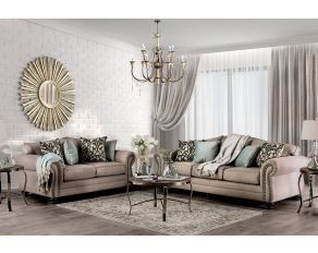 Jarauld Living Room Set in Dark Taupe