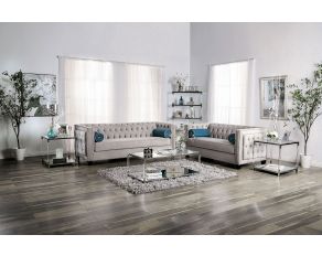 Silvan Living Room Set in Grey