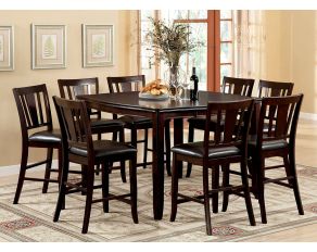 Edgewood II Counter Height Dining Room Set in Espresso