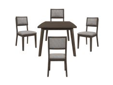 Ember Dining Set in Brown