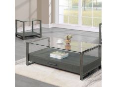 Mardo Occasional Table Set in Gray