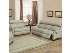 Warrendale Power Reclining Living Room Set in Shoreham Cream